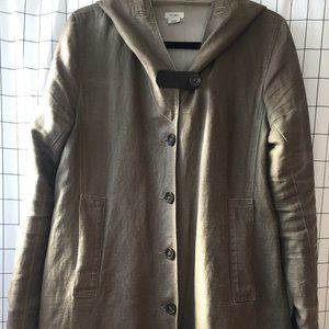 M0851 Shawl Hood Swing Coat